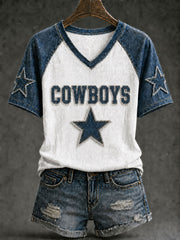 Women's Game Day Football Casual T-Shirt