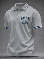 Men's Game Day Football Printed Casual Top