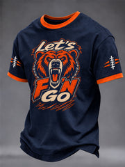 Men's Football Gameday Gift For Football Fans Short Sleeve T-shirt