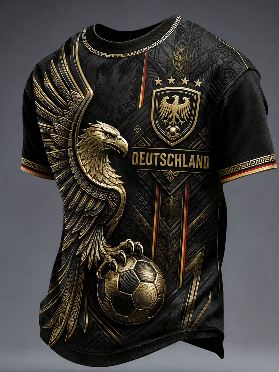 Men's Germany Football Short Sleeves T-shirt