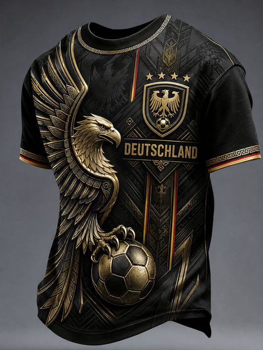 Men's Germany Football Short Sleeves T-shirt