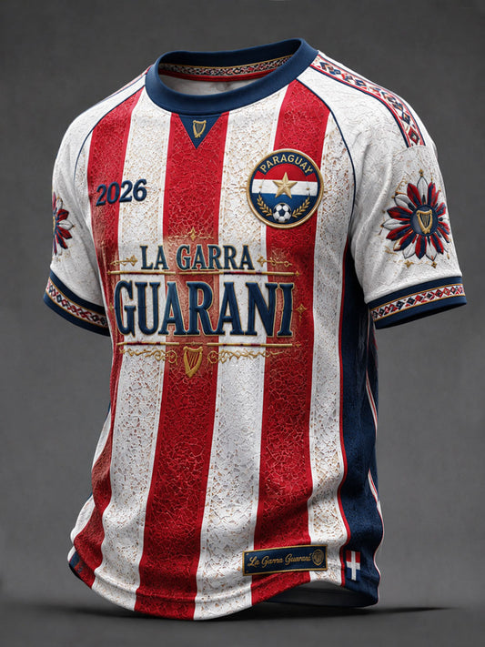 Men's 2026 Paraguay Soccer T-Shirts