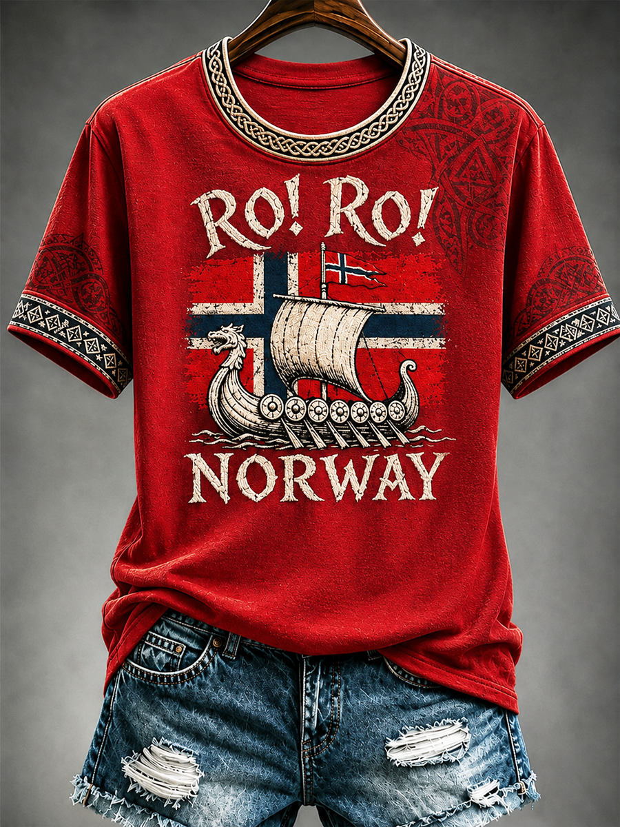 Women's Ro! Ro! Norway short-sleeved T-shirt
