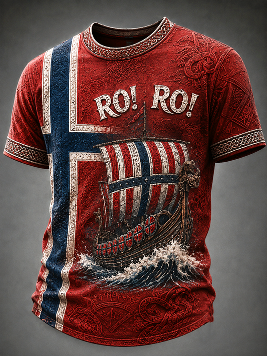 Men's Ro! Ro! Norway short sleeves t-shirt
