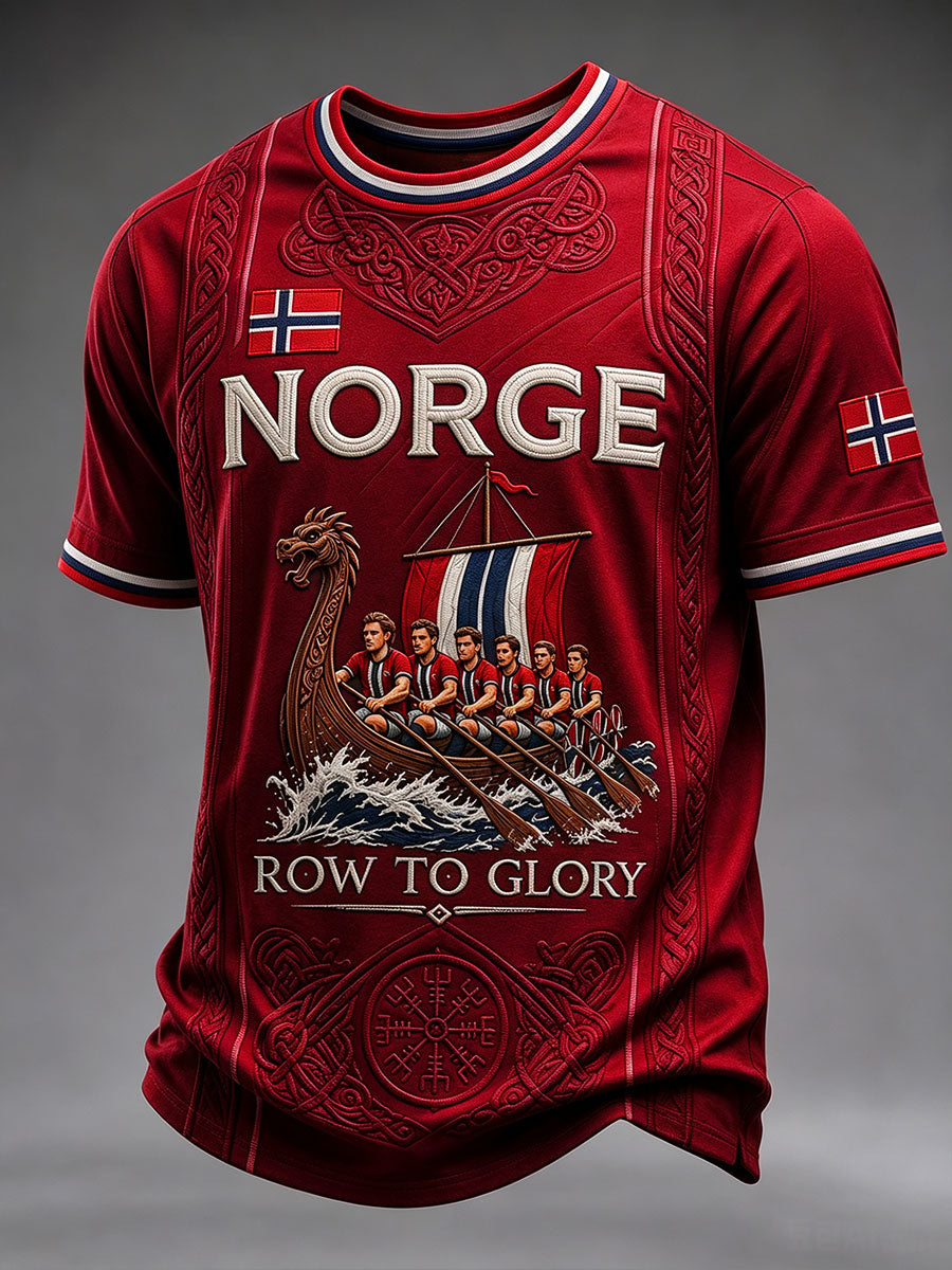 Men's Norge Row To Glory Short Sleeves T-shirt