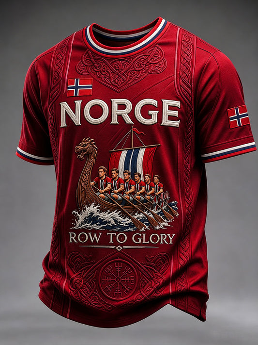 Men's Norge Row To Glory Short Sleeves T-shirt