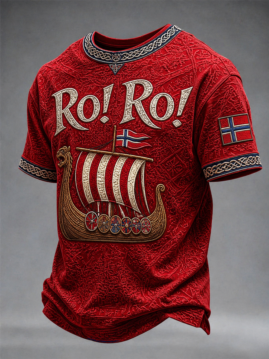 Men's Ro! Ro! Norway short sleeves t-shirt