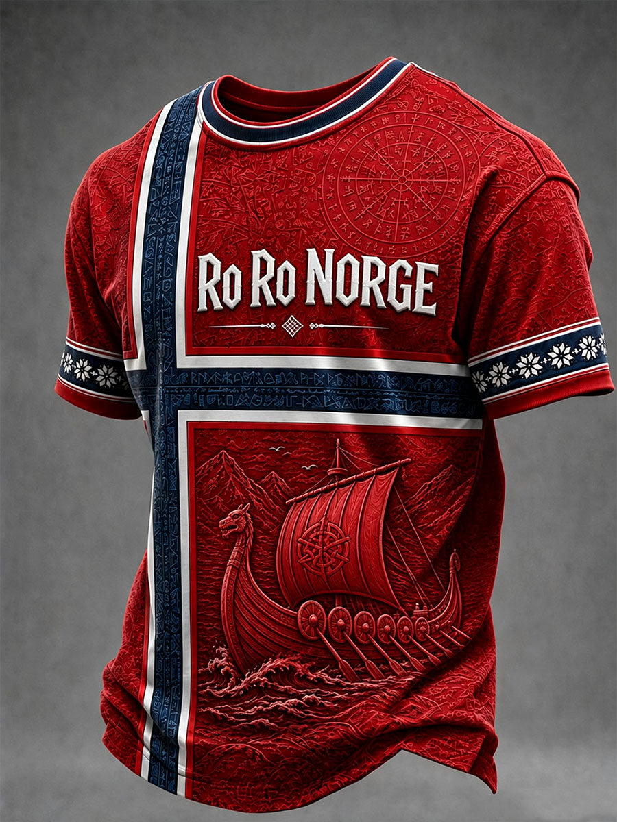 Men's Ro Ro Norge Short Sleeves T-shirt