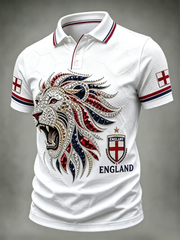 Men's England Printed polo shirt