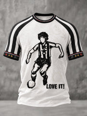 Men's England Football Lover Legend King Kev Rip Printed T-shirt