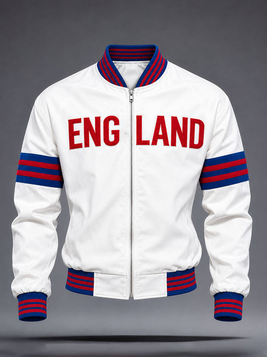 Men's England Football Lover Legend King Kev Rip Printed Jacket