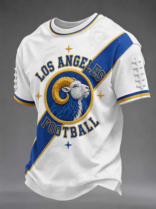Men's Football Los Angeles Printed T-shirt