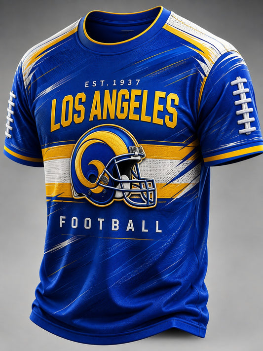 Men's Football Los Angeles Printed T-shirt