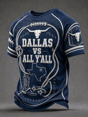 Men's "Dallas vs all y'all" T-shirts