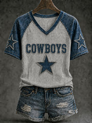 Women's Game Day Football Casual T-Shirt