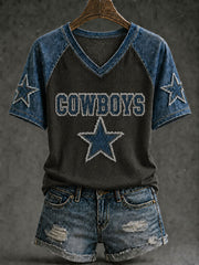 Women's Game Day Football Casual T-Shirt