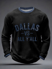 Men's Game Day Football Print Casual T-Shirt