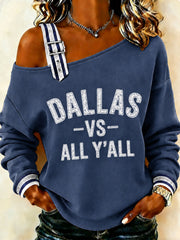 Men's Game Day Football Print Casual T-Shirt