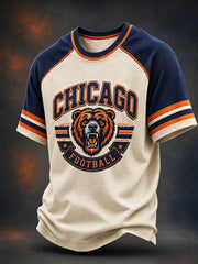 Men's Football Gameday Gift For Football Fans Casual Tee