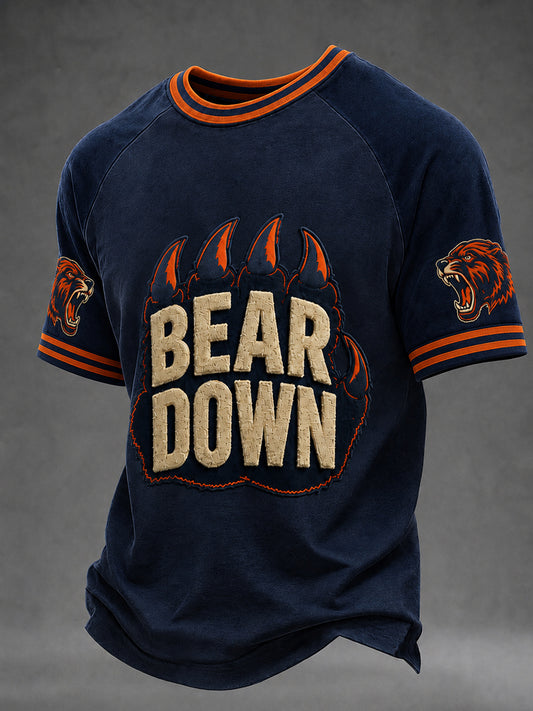 Men's Football Gameday Gift For Football Fans Short Sleeve T-shirt