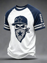 Men's Football Gameday Gift For Football Fans Casual Tee