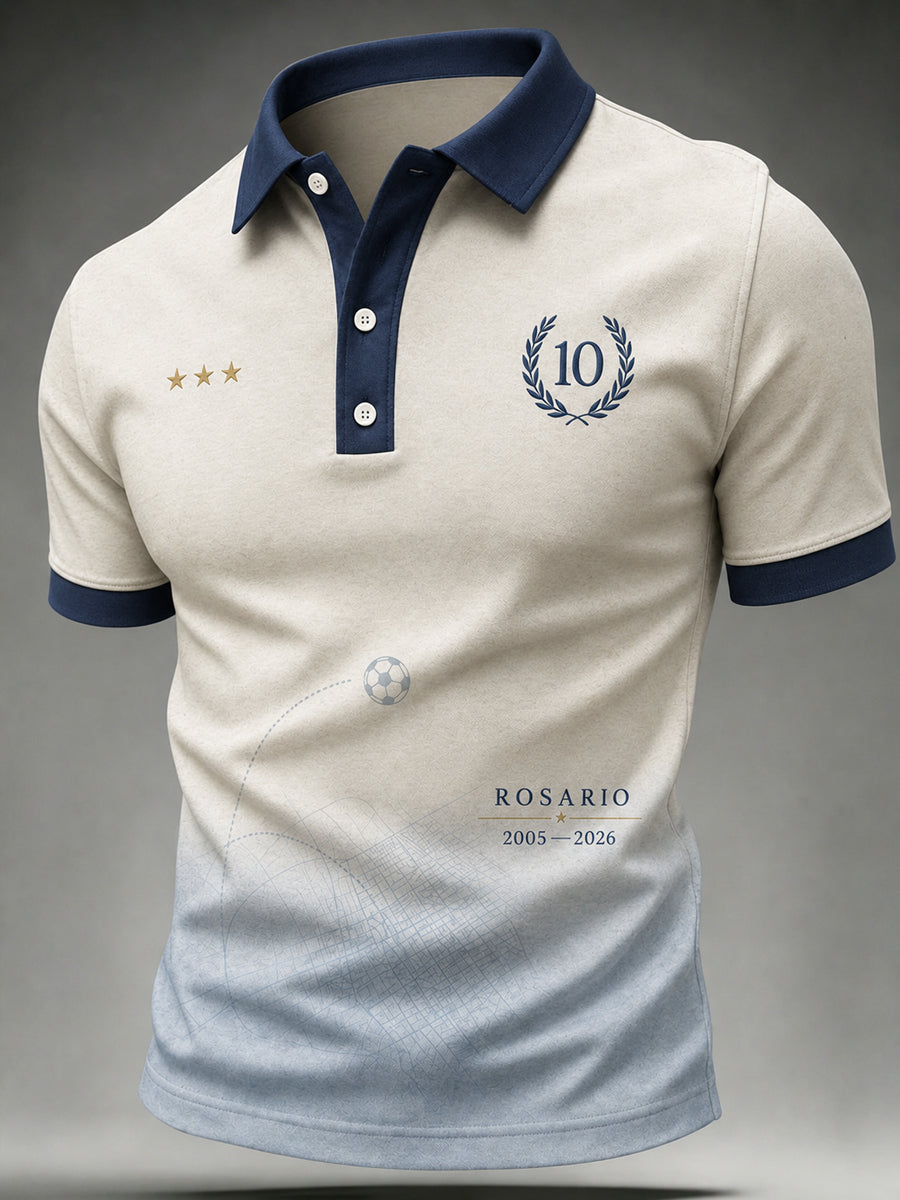 Men's Soccer Legend Retire Memorial Casual Short Sleeve Top
