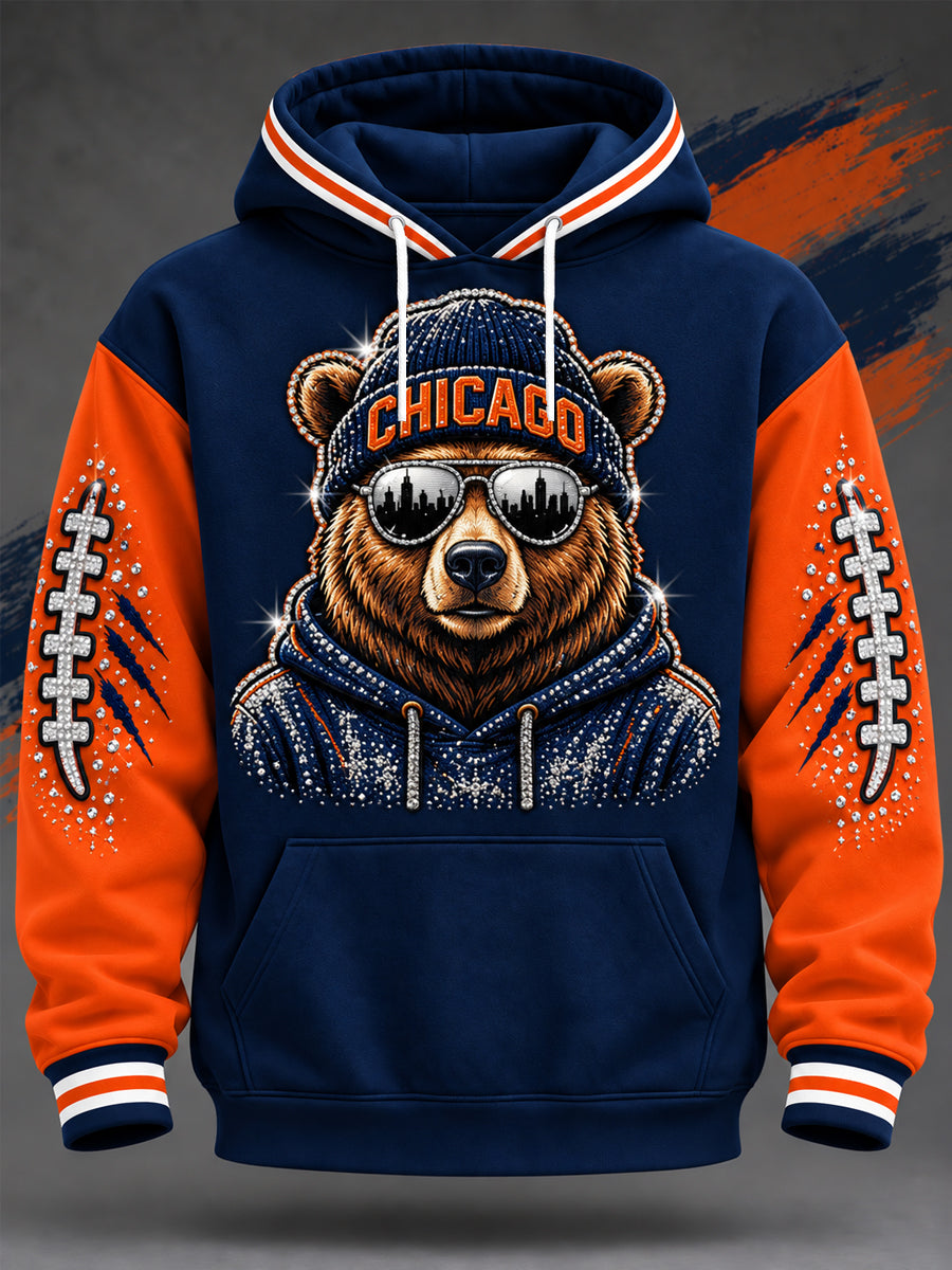 Men's Football Gameday Gift For Football Fans Casual Hoodie