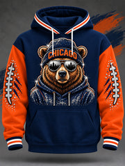 Men's Football Gameday Gift For Football Fans Casual Hoodie
