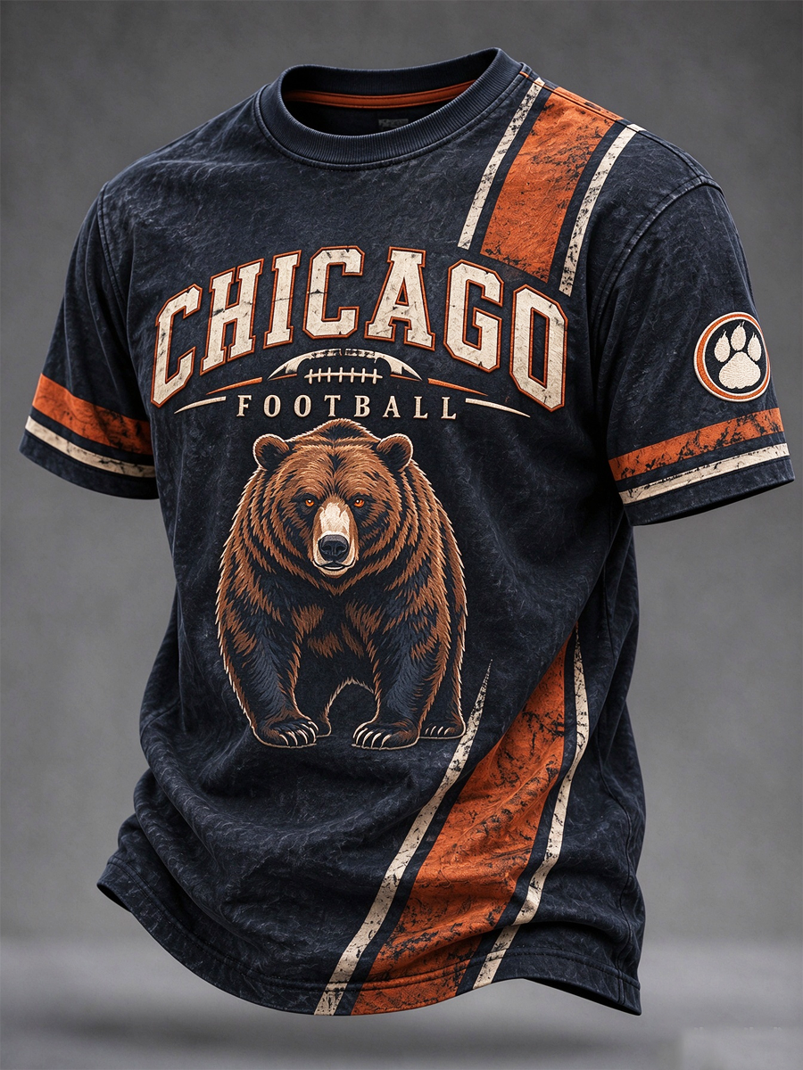Men's Football Gameday Gift For Football Fans short sleeves t-shirt